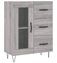 Sideboard Grau Sonoma 69,5x34x90 cm Holzwerkstoff