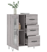 Sideboard Grau Sonoma 69,5x34x90 cm Holzwerkstoff