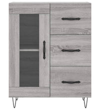 Sideboard Grau Sonoma 69,5x34x90 cm Holzwerkstoff