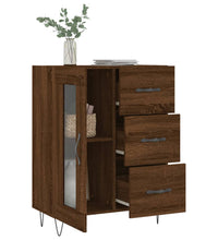 Sideboard Braun Eichen-Optik 69,5x34x90 cm Holzwerkstoff