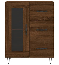 Sideboard Braun Eichen-Optik 69,5x34x90 cm Holzwerkstoff