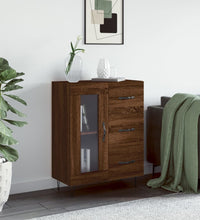 Sideboard Braun Eichen-Optik 69,5x34x90 cm Holzwerkstoff