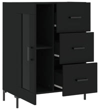 Sideboard Schwarz 69,5x34x90 cm Holzwerkstoff