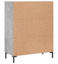 Sideboard Betongrau 69,5x34x90 cm Holzwerkstoff