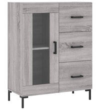 Sideboard Grau Sonoma 69,5x34x90 cm Holzwerkstoff