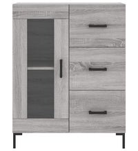 Sideboard Grau Sonoma 69,5x34x90 cm Holzwerkstoff