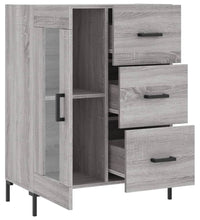 Sideboard Grau Sonoma 69,5x34x90 cm Holzwerkstoff