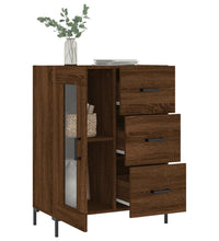 Sideboard Braun Eichen-Optik 69,5x34x90 cm Holzwerkstoff