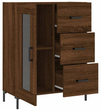 Sideboard Braun Eichen-Optik 69,5x34x90 cm Holzwerkstoff