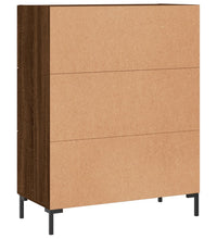 Sideboard Braun Eichen-Optik 69,5x34x90 cm Holzwerkstoff