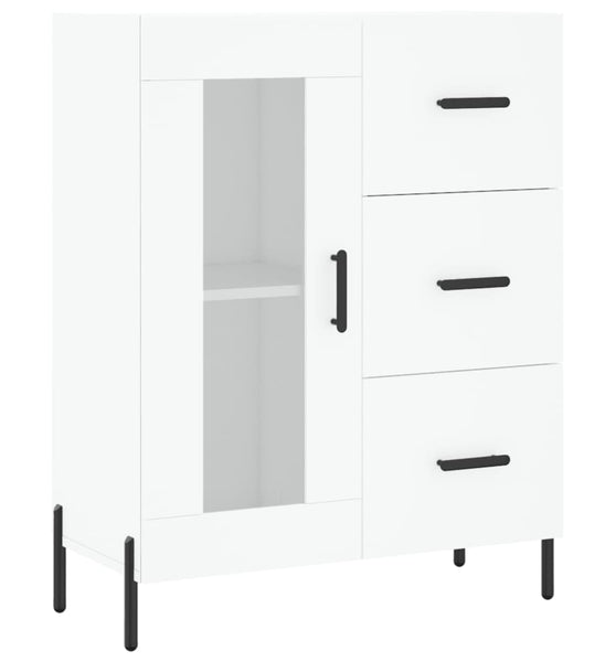 Sideboard Weiß 69,5x34x90 cm Holzwerkstoff