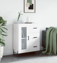 Sideboard Weiß 69,5x34x90 cm Holzwerkstoff
