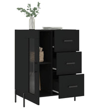 Sideboard Schwarz 69,5x34x90 cm Holzwerkstoff