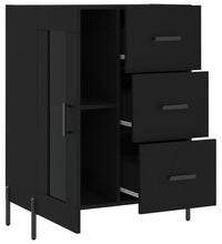 Sideboard Schwarz 69,5x34x90 cm Holzwerkstoff