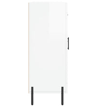 Sideboard Hochglanz-Weiß 69,5x34x90 cm Holzwerkstoff