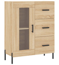 Sideboard Sonoma-Eiche 69,5x34x90 cm Holzwerkstoff