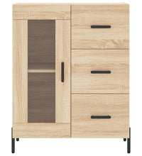 Sideboard Sonoma-Eiche 69,5x34x90 cm Holzwerkstoff