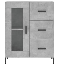 Sideboard Betongrau 69,5x34x90 cm Holzwerkstoff