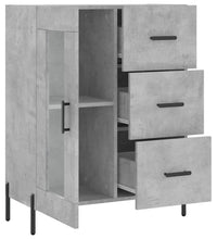 Sideboard Betongrau 69,5x34x90 cm Holzwerkstoff