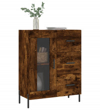 Sideboard Räuchereiche 69,5x34x90 cm Holzwerkstoff