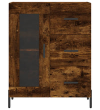 Sideboard Räuchereiche 69,5x34x90 cm Holzwerkstoff
