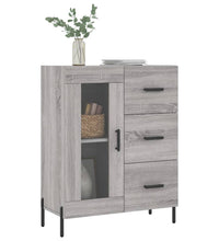 Sideboard Grau Sonoma 69,5x34x90 cm Holzwerkstoff