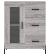 Sideboard Grau Sonoma 69,5x34x90 cm Holzwerkstoff