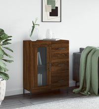 Sideboard Braun Eichen-Optik 69,5x34x90 cm Holzwerkstoff
