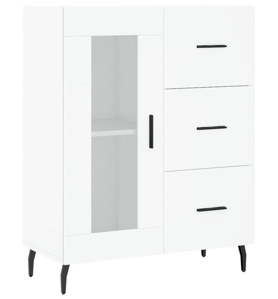 Sideboard Weiß 69,5x34x90 cm Holzwerkstoff
