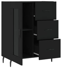 Sideboard Schwarz 69,5x34x90 cm Holzwerkstoff