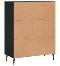 Sideboard Schwarz 69,5x34x90 cm Holzwerkstoff