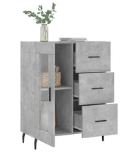Sideboard Betongrau 69,5x34x90 cm Holzwerkstoff