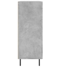 Sideboard Betongrau 69,5x34x90 cm Holzwerkstoff