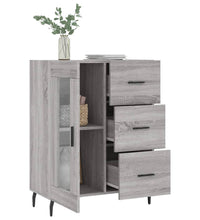 Sideboard Grau Sonoma 69,5x34x90 cm Holzwerkstoff