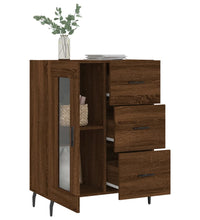 Sideboard Braun Eichen-Optik 69,5x34x90 cm Holzwerkstoff