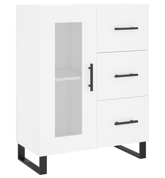 Sideboard Weiß 69,5x34x90 cm Holzwerkstoff