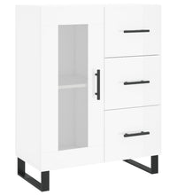 Sideboard Hochglanz-Weiß 69,5x34x90 cm Holzwerkstoff