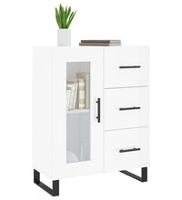 Sideboard Hochglanz-Weiß 69,5x34x90 cm Holzwerkstoff