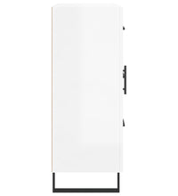 Sideboard Hochglanz-Weiß 69,5x34x90 cm Holzwerkstoff