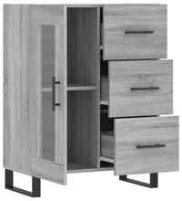 Sideboard Grau Sonoma 69,5x34x90 cm Holzwerkstoff