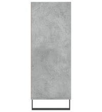 Regalschrank Betongrau 69,5x32,5x90 cm Holzwerkstoff