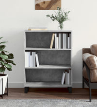 Regalschrank Betongrau 69,5x32,5x90 cm Holzwerkstoff