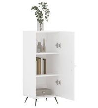 Sideboard Weiß 34,5x34x90 cm Holzwerkstoff