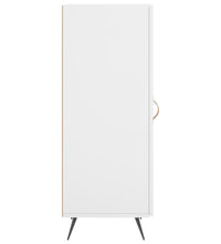Sideboard Weiß 34,5x34x90 cm Holzwerkstoff