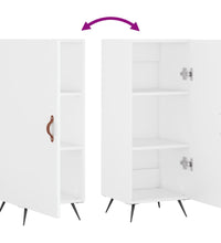 Sideboard Weiß 34,5x34x90 cm Holzwerkstoff