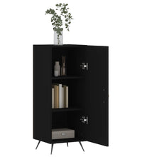 Sideboard Schwarz 34,5x34x90 cm Holzwerkstoff