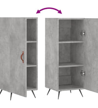 Sideboard Betongrau 34,5x34x90 cm Holzwerkstoff