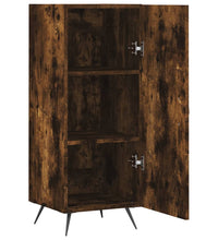 Sideboard Räuchereiche 34,5x34x90 cm Holzwerkstoff