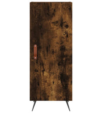 Sideboard Räuchereiche 34,5x34x90 cm Holzwerkstoff