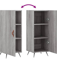 Sideboard Grau Sonoma 34,5x34x90 cm Holzwerkstoff